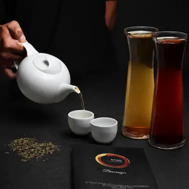 Ocha, poured to order - ENSO Japanese Fusion & Bar, Jl. Tanah Barak No.19, Canggu, Bali